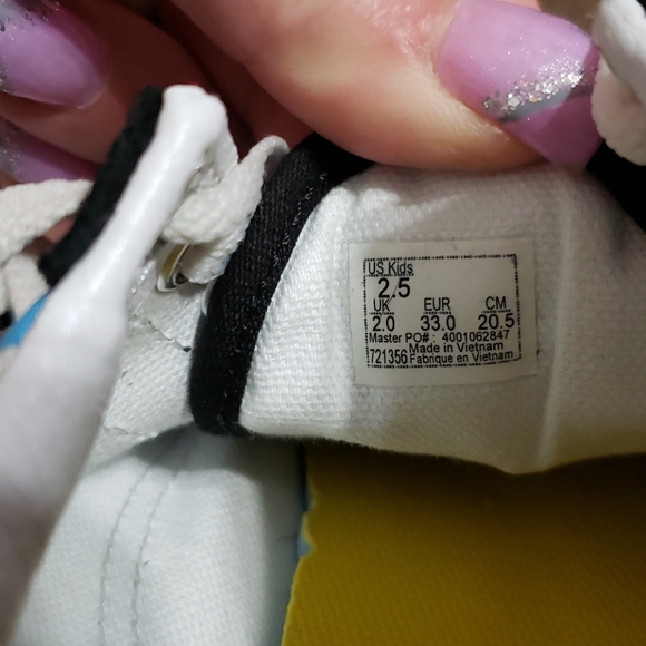 VANS kids rainbow check and solid black - Picture 4 of 5